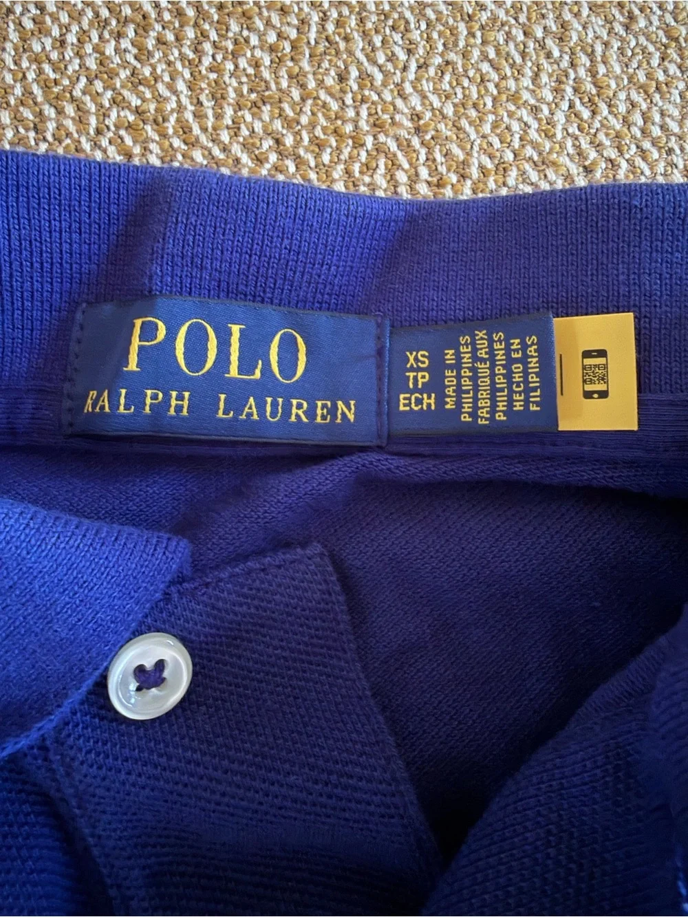 Polo by Ralph Lauren Men’s Royal Blue Tennis Polo Shirt